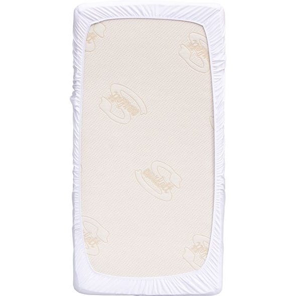 SCARLETT PROSTĚRADLO DO POSTÝLKY JERSEY 120X60 CM BÍLÁ - PROSTĚRADLA - SPINKÁNÍ