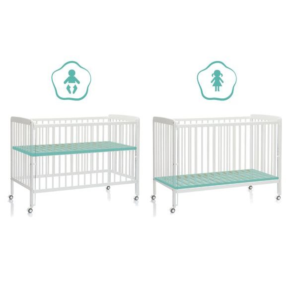 FILLIKID POSTÝLKA NENA WHITE 120X60 CM - DŘEVĚNÉ POSTÝLKY - SPINKÁNÍ