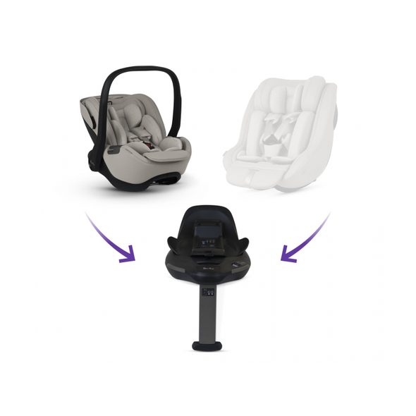 SILVER CROSS GLIDE PLUS 360 AUTOSEDAČKA NATURAL TAUPE + ZÁKLADNA PLUS 360 - AUTOSEDAČKY 0-13KG - AUTOSEDAČKY A PŘÍSLUŠENSTVÍ