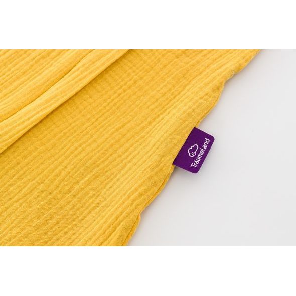 TRÄUMELAND LETNÍ SPACÍ PYTEL LIEBMICH MUSSELIN SENFGELB 110 CM - SPACÍ PYTLE - SPINKÁNÍ