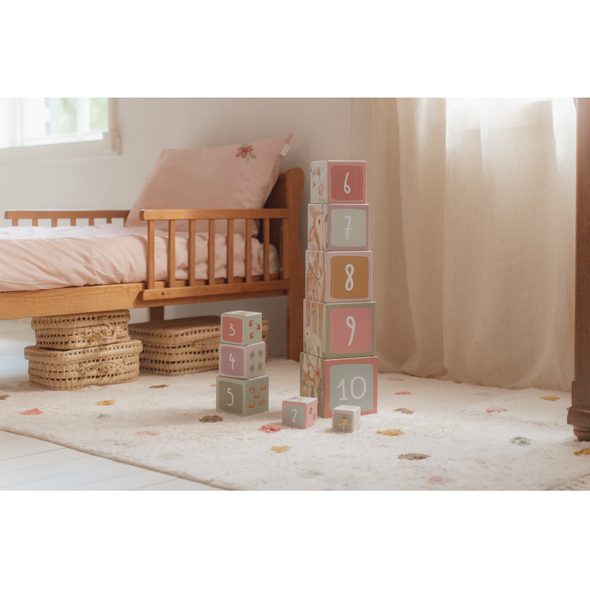 LITTLE DUTCH KOSTKY KOMÍN FAIRY GARDEN - KOSTKY - PRO DĚTI