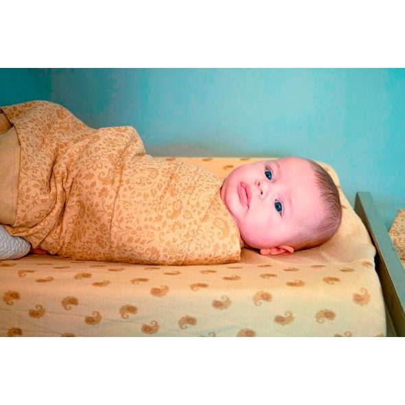 LODGER SWADDLER FLOWER TRIBE 3BALENÍ 70 X 70 CM SAND - LÁTKOVÉ PLENY SKLÁDANÉ - PŘEBALOVÁNÍ