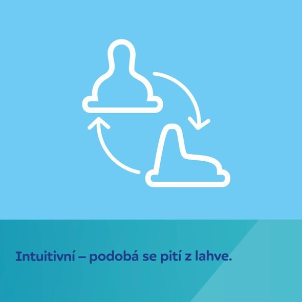 CANPOL BABIES TRÉNINKOVÝ HRNÍČEK SWEET FUN 240 ML MODRÝ - DĚTSKÉ HRNEČKY - KRMENÍ