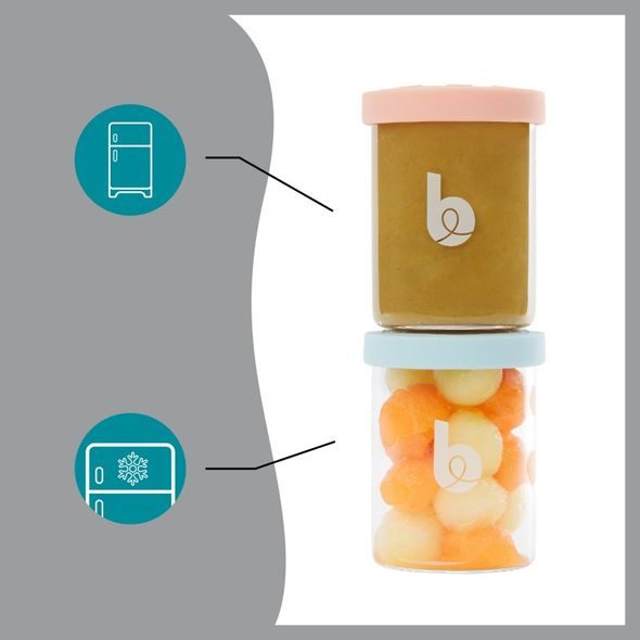 BABYMOOV SKLENĚNÉ MISKY S VÍČKY ISY BOWLS 6X 250ML - MISKY, TALÍŘKY A PODLOŽKY - KRMENÍ