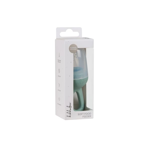 KIKKABOO KRMICÍ KOUSÁTKO PLATINUM SILICONE SAGE - KRMÍCÍ SÍŤKY - KRMENÍ