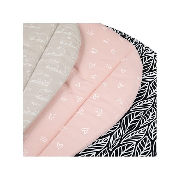 PETITE&MARS VLOŽKA DO KOČÁRKU FOAMY BEIGE WHALE - PODLOŽKY DO KOČÁRKU - KOČÁRKY A PŘÍSLUŠENSTVÍ