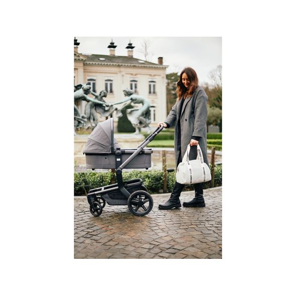 CHILDHOME PŘEBALOVACÍ TAŠKA MOMMY CLUB SIGNATURE CANVAS OFF WHITE - PŘEBALOVACÍ TAŠKY - KOČÁRKY A PŘÍSLUŠENSTVÍ