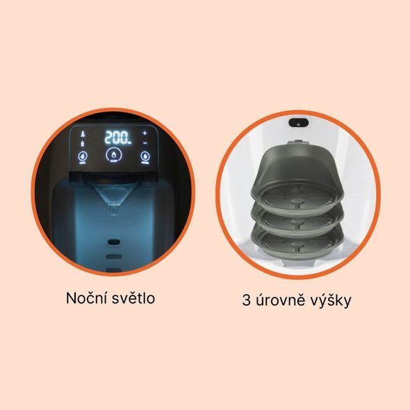 ZOPA PŘÍSTROJ NA PŘÍPRAVU KOJENECKÉHO MLÉKA BABYCCINO - OHŘÍVAČKY MLÉKA A STRAVY - KRMENÍ