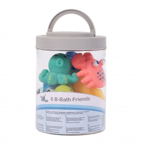 BO JUNGLE KAMARÁDI DO VODY B-BATH FRIENDS - HRAČKY DO VANY - PRO DĚTI