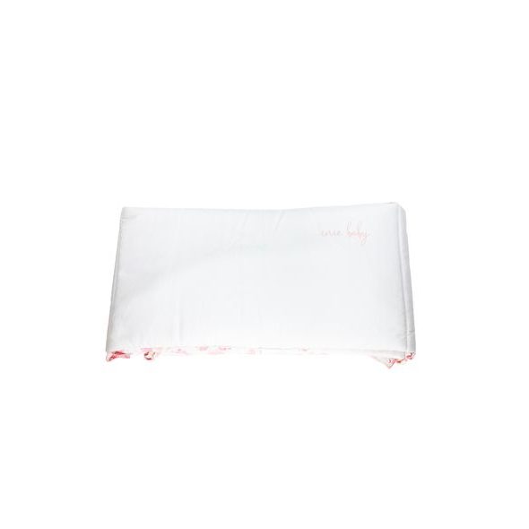 ENIE BABY MANTINEL SATINE PINK LEAVES - MANTINELY - SPINKÁNÍ