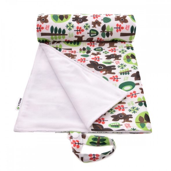 T-TOMI PŘEBALOVACÍ PODLOŽKA WHITE - PŘEBALOVACÍ PODLOŽKY - PŘEBALOVÁNÍ