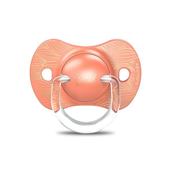 SUAVINÉX FYZIOLOGICKÝ DUDLÍK PREMIUM GOLD 18M+ - ŠIDÍTKA A DOPLŇKY - KRMENÍ