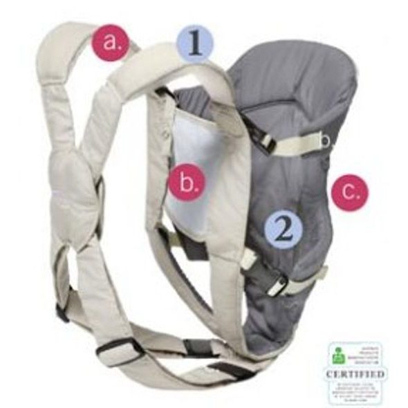 INFANTINO NOSÍTKO COMFORT RIDER - KLOKANKY A ŠÁTKY - NOŠENÍ & SPORT