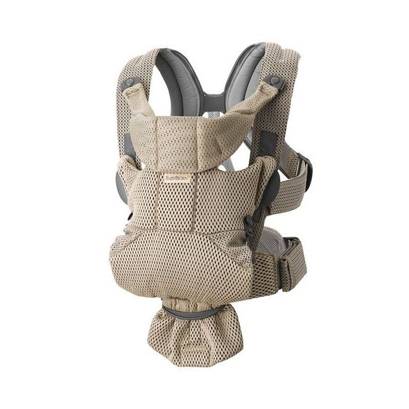 BABYBJÖRN ERGONOMICKÉ NOSÍTKO MOVE GREY BEIGE 3D MESH - ERGONOMICKÁ NOSÍTKA - NOŠENÍ & SPORT