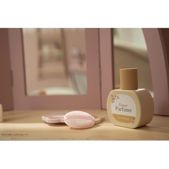 LITTLE DUTCH TOALETNÍ STOLEK S ŽIDLIČKOU DŘEVĚNÝ PINK - LITTLE DUTCH - PRO DĚTI
