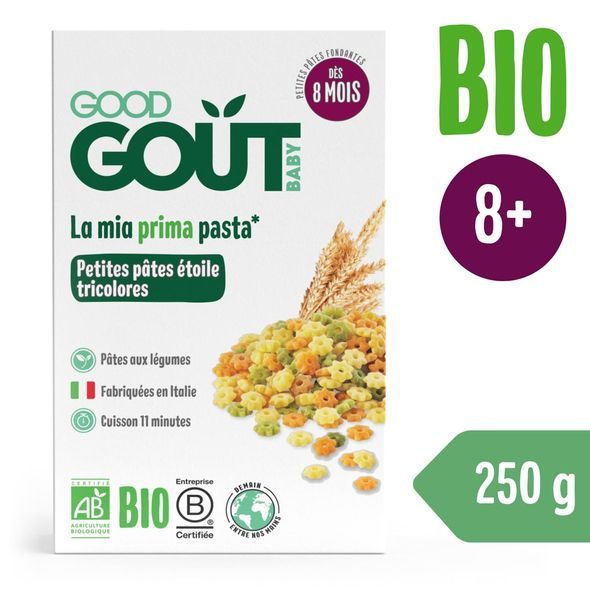 GOOD GOUT BIO ITALSKÉ TĚSTOVINOVÉ HVĚZDIČKY (250 G) - VAŘENÍ A PEČENÍ - PRO MAMINKY