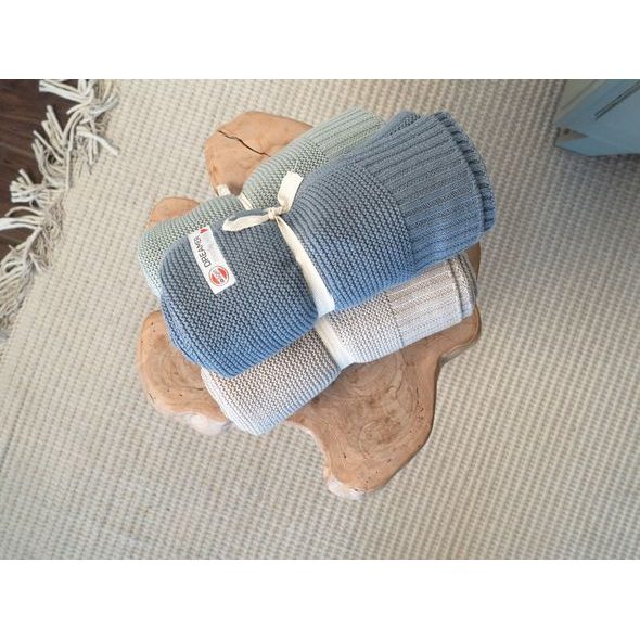 LODGER DREAMER TRIBE BASIC OCEAN - DĚTSKÉ DEKY PRO MIMINKA - SPINKÁNÍ