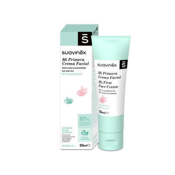 SUAVINEX MŮJ PRVNÍ KRÉM NA OBLIČEJ 50ML - ŠAMPONY A KOSMETIKA - KOUPÁNÍ A ZDRAVÍ