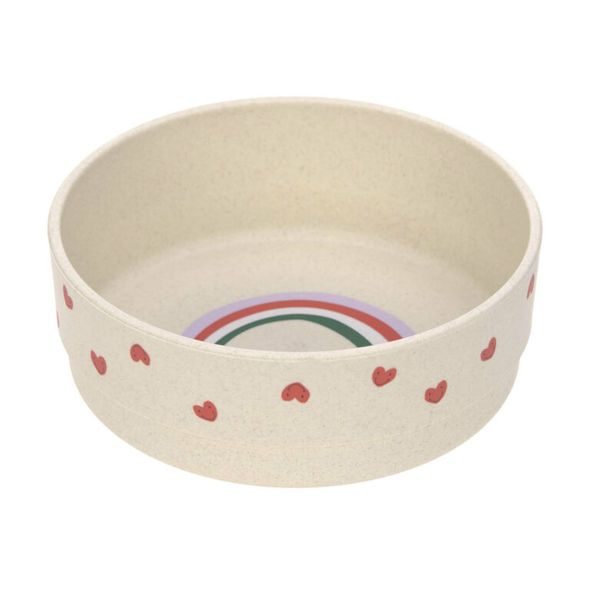 LÄSSIG BOWL PP/CELLULOSE RASCALS HEART LAVENDER - MISKY, TALÍŘKY A PODLOŽKY - KRMENÍ