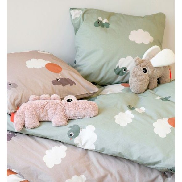 DONE BY DEER MAZLIVÁ HRAČKA CROCO MALÁ, RŮŽOVÁ - USÍNÁČCI MAZLÍCÍ - PRO DĚTI