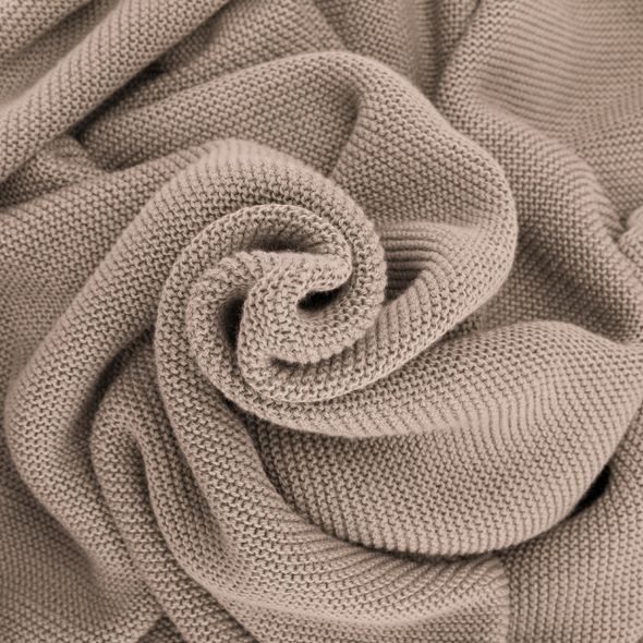 FILLIKID PLETENÁ DĚTSKÁ DEKA COSY TAUPE - DĚTSKÉ DEKY PRO MIMINKA - SPINKÁNÍ