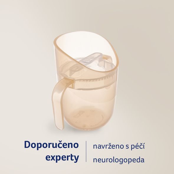 LOVI HRNEČEK TRÉNINKOVÝ GENIUS 150ML NUDE - DĚTSKÉ HRNEČKY - KRMENÍ