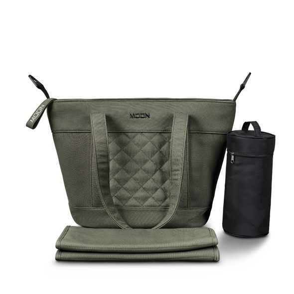 MOON PŘEBALOVACÍ TAŠKA - MOSS GREEN - PŘEBALOVACÍ TAŠKY - KOČÁRKY A PŘÍSLUŠENSTVÍ