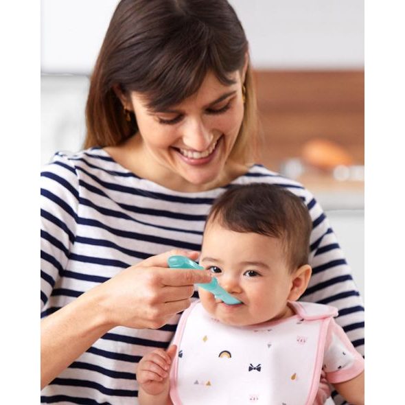 SKIP HOP LŽIČKY CESTOVNÍ SKLÁDACÍ 2KS 3M+ - LŽIČKY A PŘÍBORY - KRMENÍ