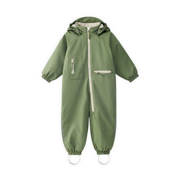 LEOKID PŘECHODOVÁ KOMBINÉZA ULLI GREEN QUILL VEL. 6 - 7 LET (VEL. 116) - ZIMNÍ KOMBINÉZY - PRO DĚTI