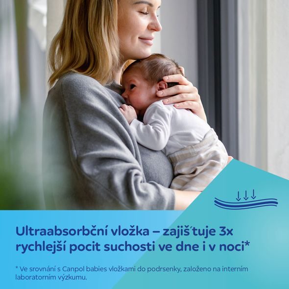 CANPOL BABIES TVAROVANÉ PRODYŠNÉ VLOŽKY DO PODPRSENKY 3D 50+10KS ČERNÉ - PRSNÍ VLOŽKY - PRO MAMINKY