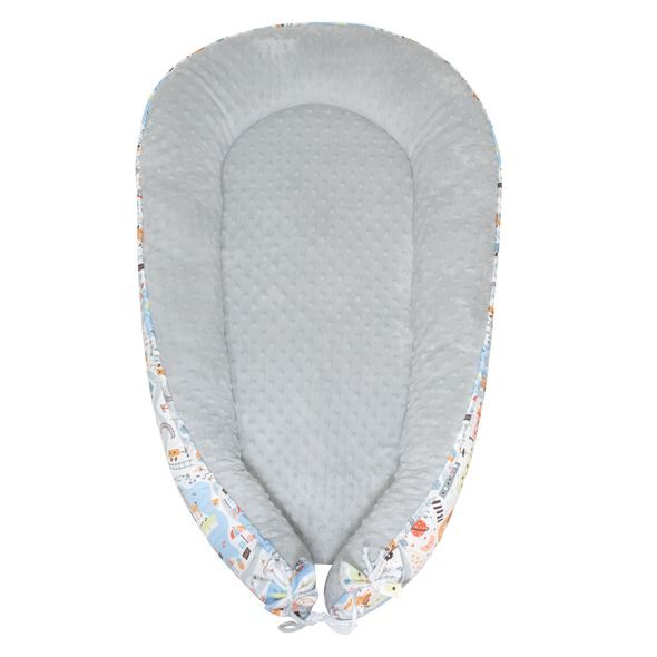 ESITO LUXUSNÍ HNÍZDO MINKY BAMBOO WORLD 100X65CM - HNÍZDEČKA - SPINKÁNÍ