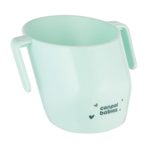 CANPOL BABIES HRNEČEK TRÉNINKOVÝ SMART 180 ML 12M+ TYRKYSOVÝ - DĚTSKÉ HRNEČKY - KRMENÍ