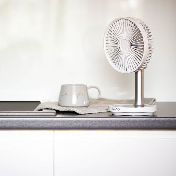 INNOGIO STOLNÍ USB VENTILÁTOR S PODSVÍCENÍM GIO AIR MIDI - ZVLHČOVAČE A ČISTIČKY VZDUCHU - SPINKÁNÍ