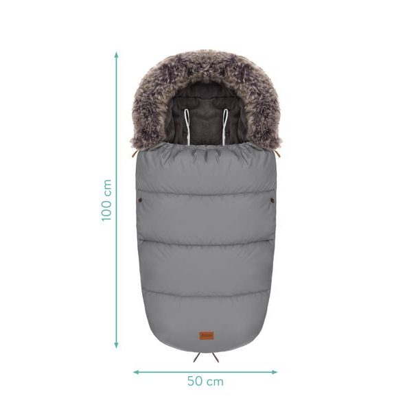 FILLIKID FUSAK ZIMNÍ MANASLU REFLECT SILVER - FUSAKY DO KOČÁRKU - KOČÁRKY A PŘÍSLUŠENSTVÍ