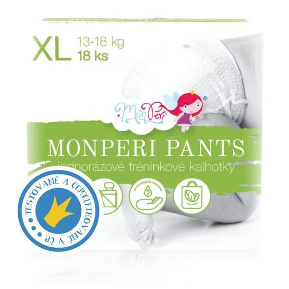 MONPERI KALHOTKY PANTS XL - 18KS - UČÍCÍ KALHOTKY - VŠETKO NA PREBAĽOVANIE