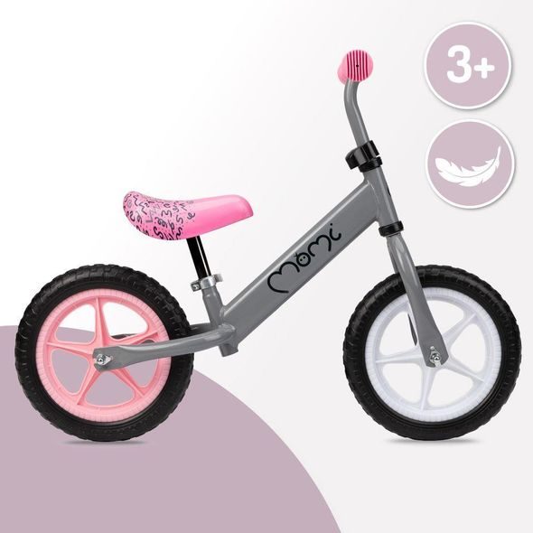 MOMI ODRÁŽEDLO FLEET ŠEDÉ - DĚTSKÁ KOLA ODRÁŽECÍ - NOŠENÍ & SPORT