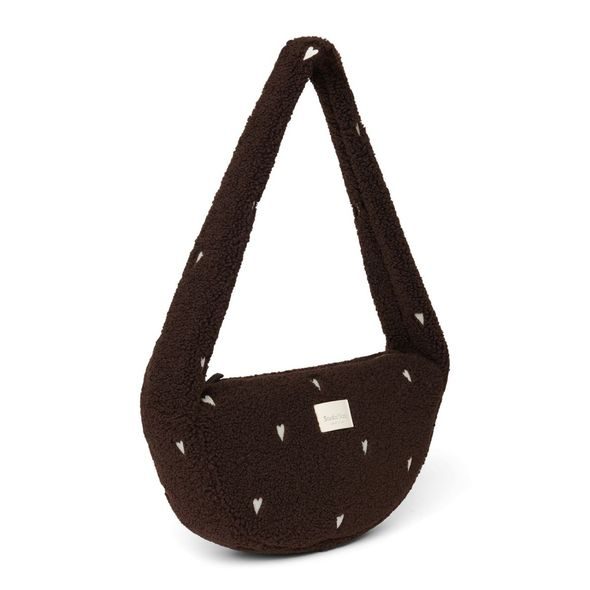 STUDIO NOOS TEDDY MINI CROSS BODY BAG CHOCOLATE HEARTS - DOPLŇKY - PRO MAMINKY