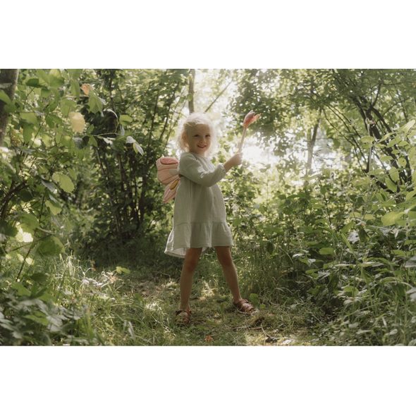 LITTLE DUTCH VÍLÍ KŘÍDLA A KOUZELNÁ HŮLKA FAIRY GARDEN - FAIRY GARDEN - PRO DĚTI