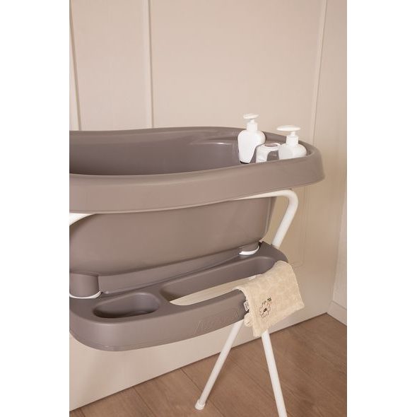 BEBE-JOU TERMOVANIČKA BÉBÉ-JOU CLICK CHALK BROWN - VANIČKY PLASTOVÉ - KOUPÁNÍ A ZDRAVÍ