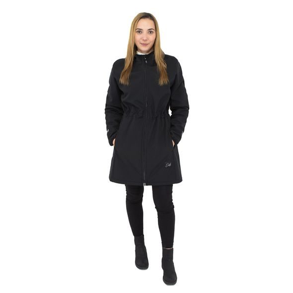 ESITO JARNÍ DÁMSKÁ PARKA ELEGA BLACK - ČERNÁ / XS - TĚHOTENSKÁ MÓDA - PRE MAMIČKY