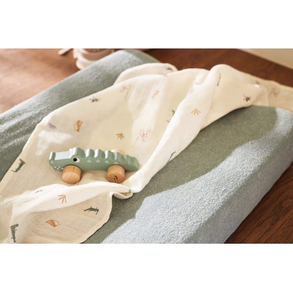 JOLLEIN PLENY ZAVINOVACÍ 2KS 115X115 CM JUNGLE JAMBO - LÁTKOVÉ PLENY ALL IN ONE - PŘEBALOVÁNÍ