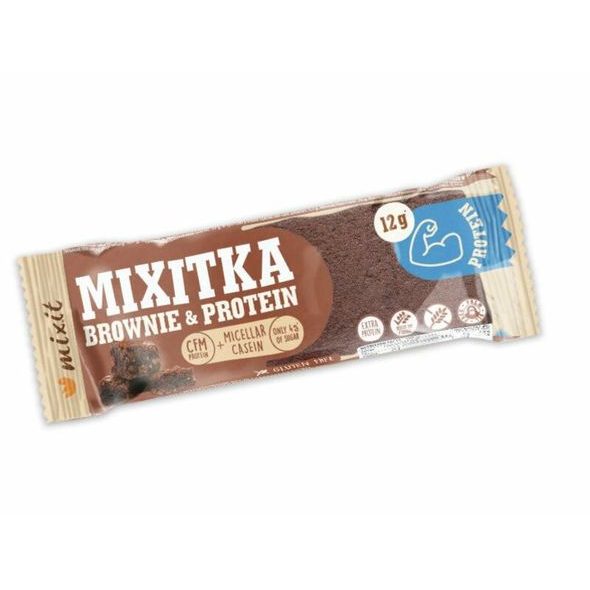 MIXIT PROTEINOVÁ MIXITKA BEZ LEPKU – BROWNIE - SLADKÉ ZOBÁNÍ - PRO MAMINKY