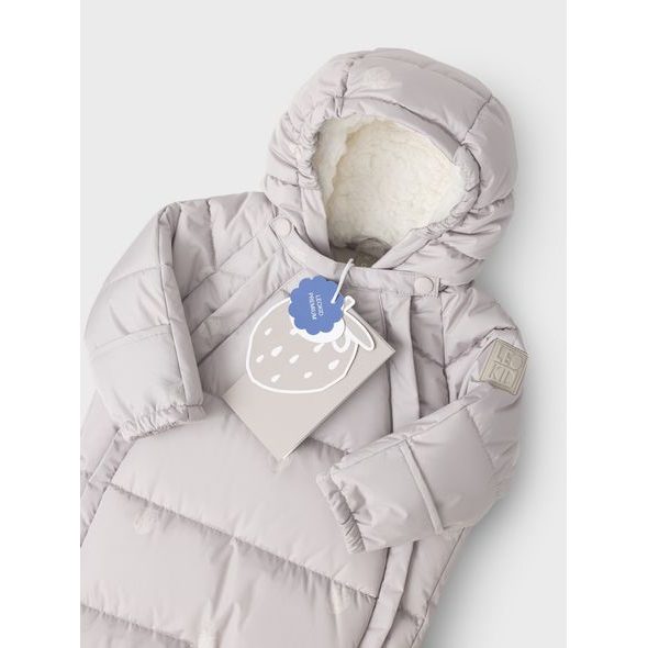 LEOKID ZIMNÍ KOMBINÉZA EDDY SAND BERRY VEL. 56 - ZIMNÍ KOMBINÉZY - PRO DĚTI