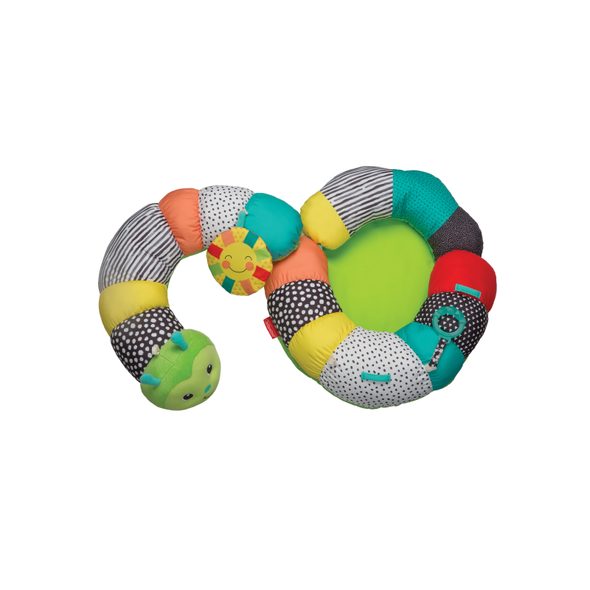 INFANTINO POLŠTÁŘEK 2V1 PRO HRU NA BŘÍŠKU HOUSENKA - HRA NA BŘÍŠKU - PRO DĚTI