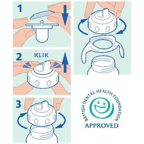 PHILIPS AVENT KOUZELNÁ HUBIČKA S VENTILEM MĚKKÁ BÍLÁ 6+, 2KS - SAVIČKY A PÍTKA - KRMENÍ