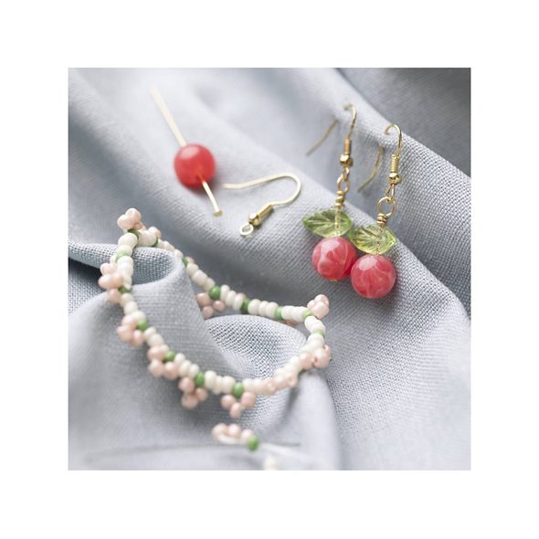 CREATIV COMPANY KREATIVNÍ SADA ŠPERKY Z KORÁLKŮ BAREVNÉ - NAVLÉKÁNÍ - PRO DĚTI