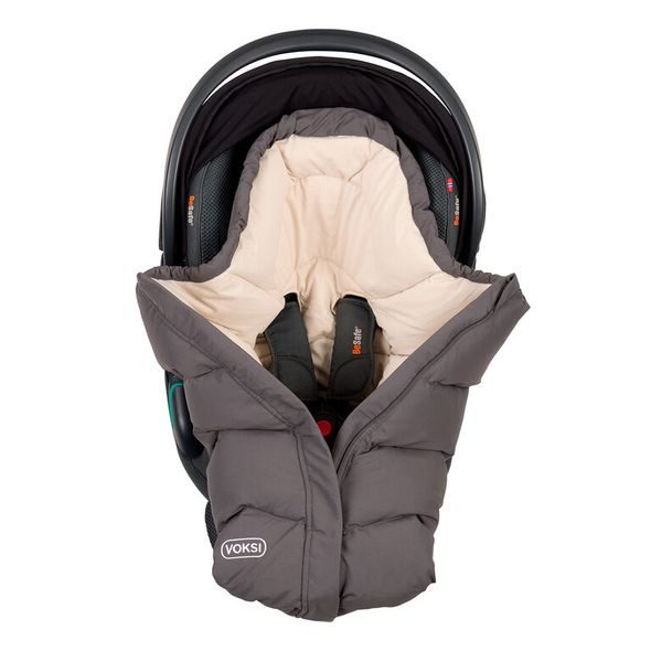 VOKSI MOVE GREY SOLID - FUSAKY DO KOČÁRKU - KOČÁRKY A PŘÍSLUŠENSTVÍ