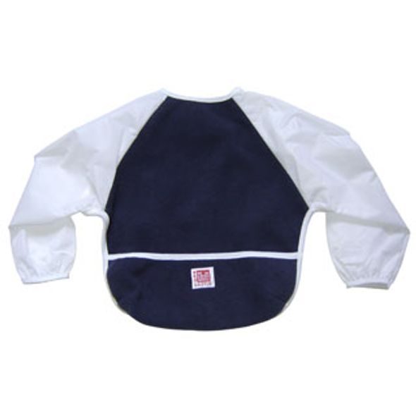 BRYNDÁK S RUKÁVY FLEECE, VEL. 3 TMAVĚ MODRÝ - BRYNDÁKY - KRMENÍ
