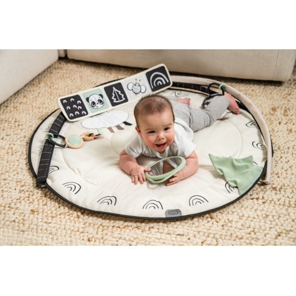 TINY LOVE HRACÍ DEKA S HRAZDOU GYMINI BLACK & WHITE - HRACÍ DEKY - PRO DĚTI