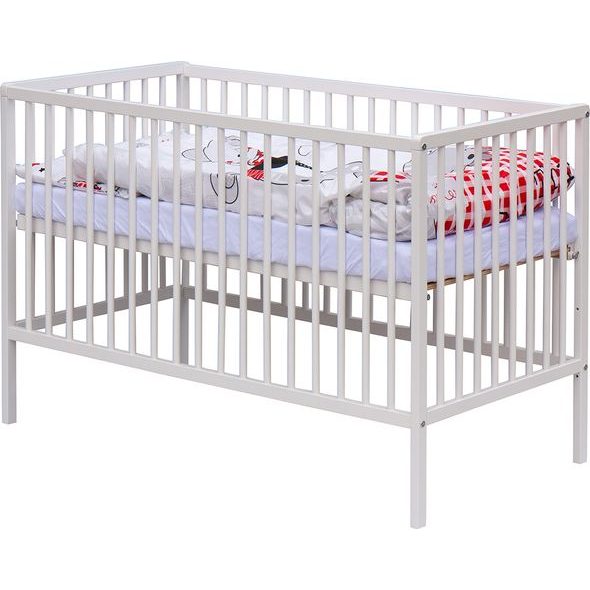 SCARLETT DĚTSKÁ POSTÝLKA S KOMPLETNÍ VÝBAVOU SCARLETT 120 X 60 CM - BANDY - DŘEVĚNÉ POSTÝLKY - SPINKÁNÍ